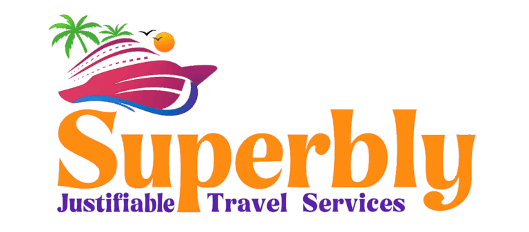 Superbly Justifiable Travel Services Logo - Seamless, Expert Travel Planning