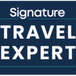 Signature Travel Expert badge logo.